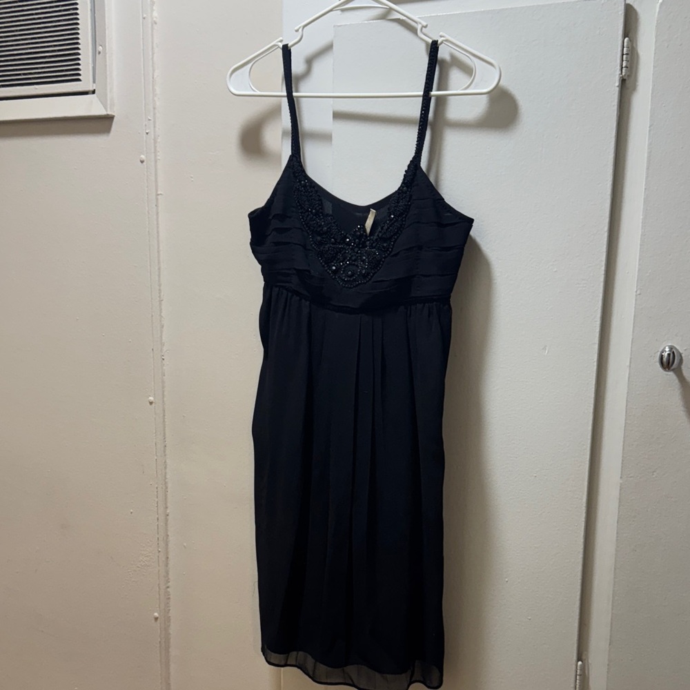 Elegant Black Mini Dress